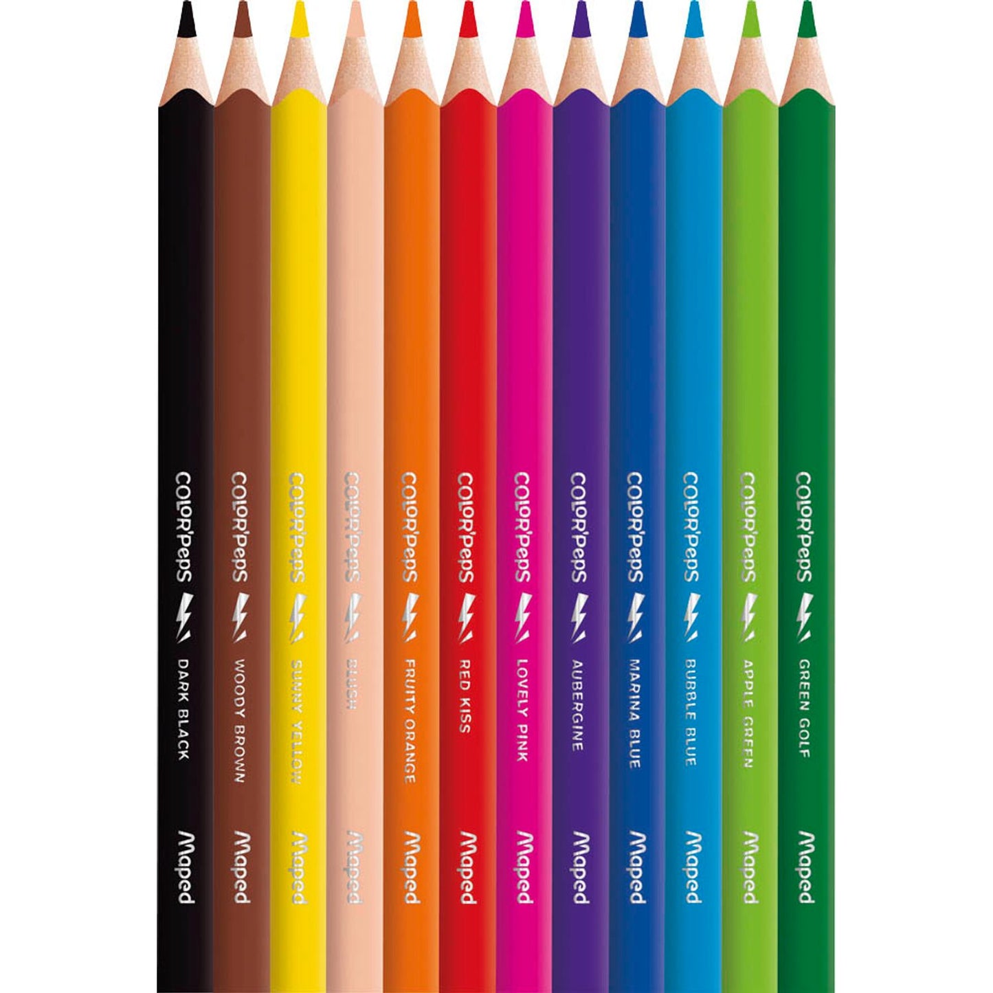 maped COLOR'PEPS STRONG Jumbo Buntstifte farbsortiert | 863312 | 1 Pack = 12 St.
