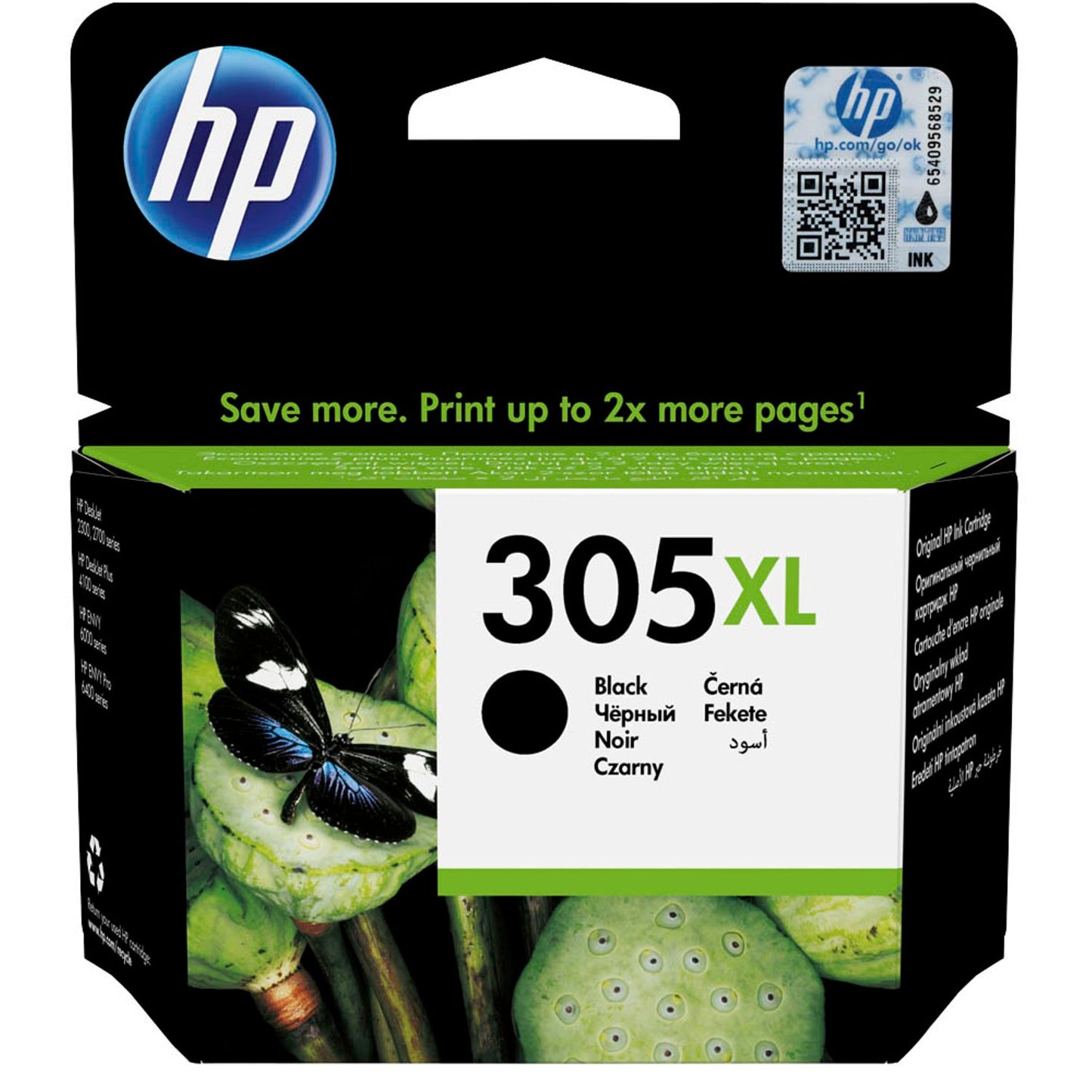 HP 305XL () schwarz Druckerpatrone | 3YM62AE