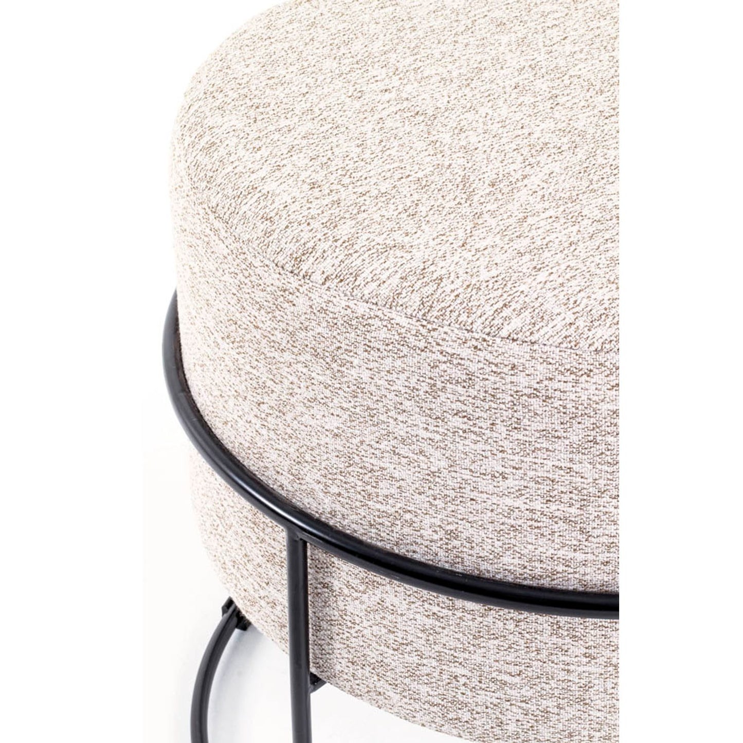 HAKU Möbel Hocker beigebraun | 22553