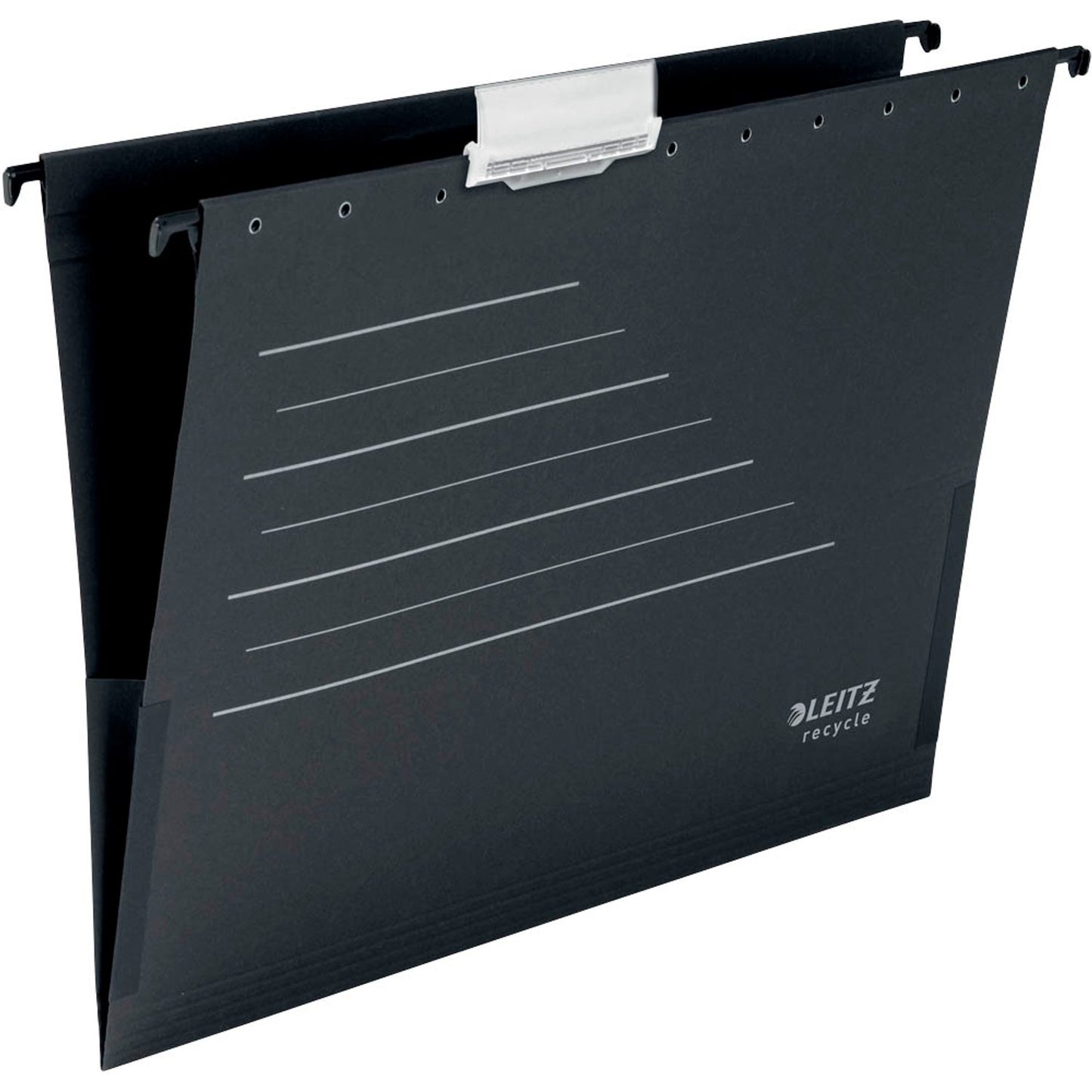 LEITZ Hängetaschen ALPHA® recycle 1922 schwarz | 19220095 | 1 Pack = 10 St.