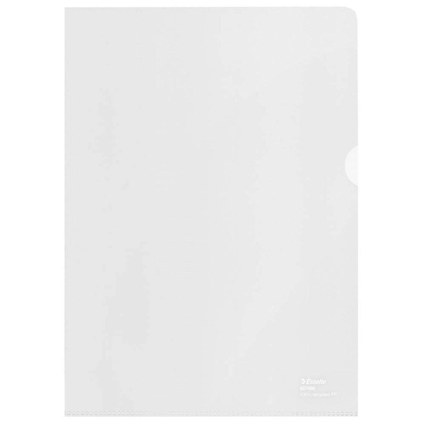 Esselte Sichthüllen DIN A4 transparent genarbt 0,10 mm | 627496 | 1 Pack = 100 St.