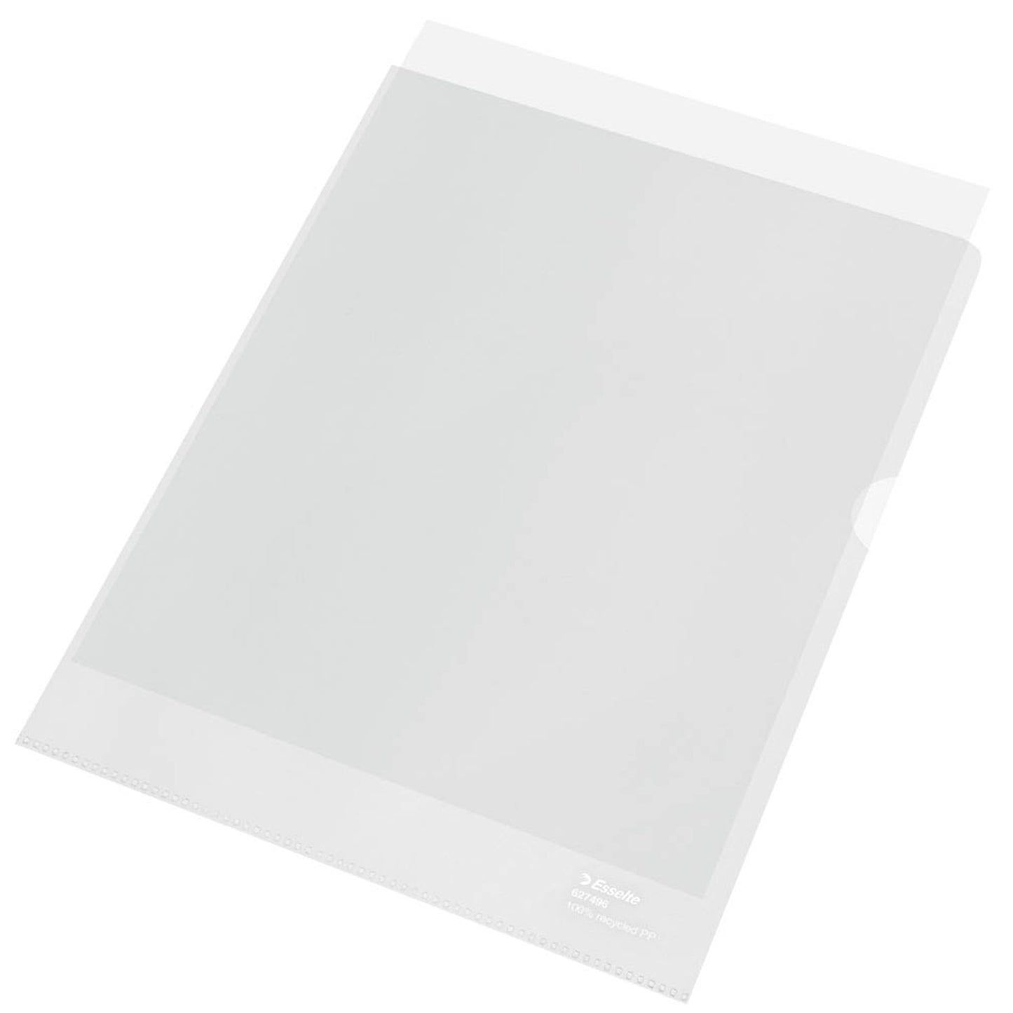 Esselte Sichthüllen DIN A4 transparent genarbt 0,10 mm | 627496 | 1 Pack = 100 St.