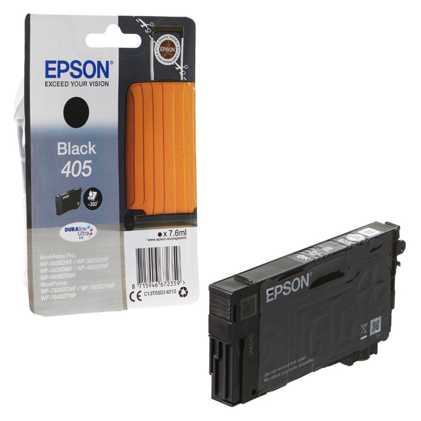 EPSON 405 / T05G1 schwarz Druckerpatrone | C13T05G14010