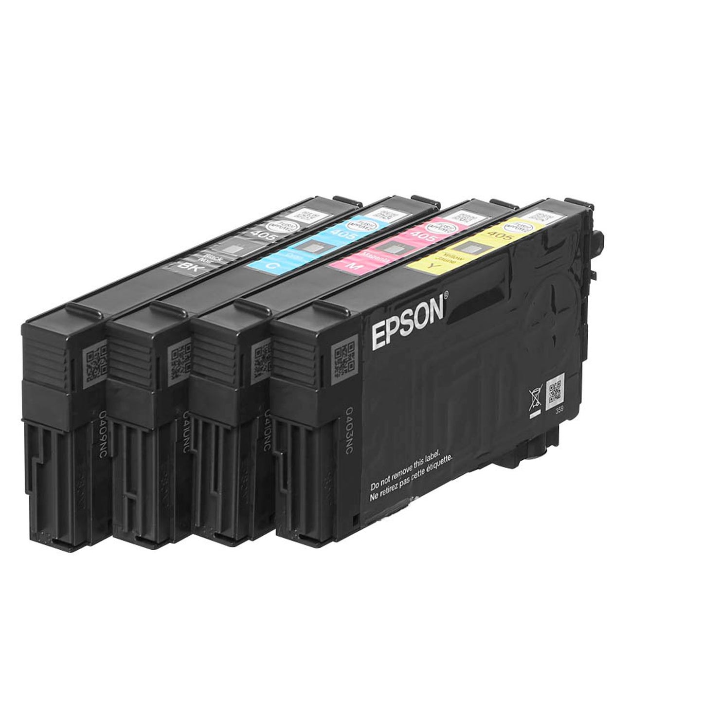 EPSON 405 / T05G6 schwarz, cyan, magenta, gelb Druckerpatronen, 4er-Set | C13T05G64010 | 1 Pack = 4 St.