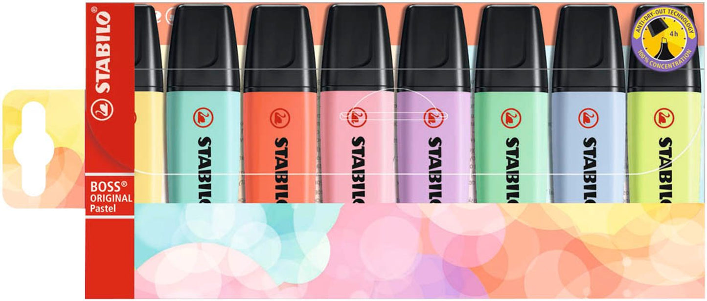 STABILO BOSS ORIGINAL Textmarker farbsortiert