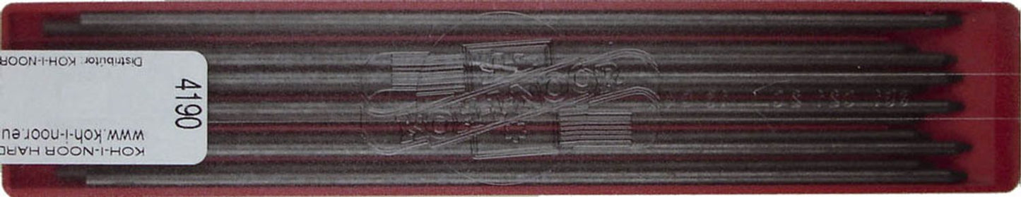 KOH-I-NOOR Fallminen-Bleistiftminen schwarz 2,0 mm, 12 St.