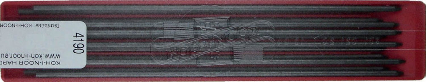 KOH-I-NOOR Fallminen-Bleistiftminen schwarz 2,0 mm, 12 St.