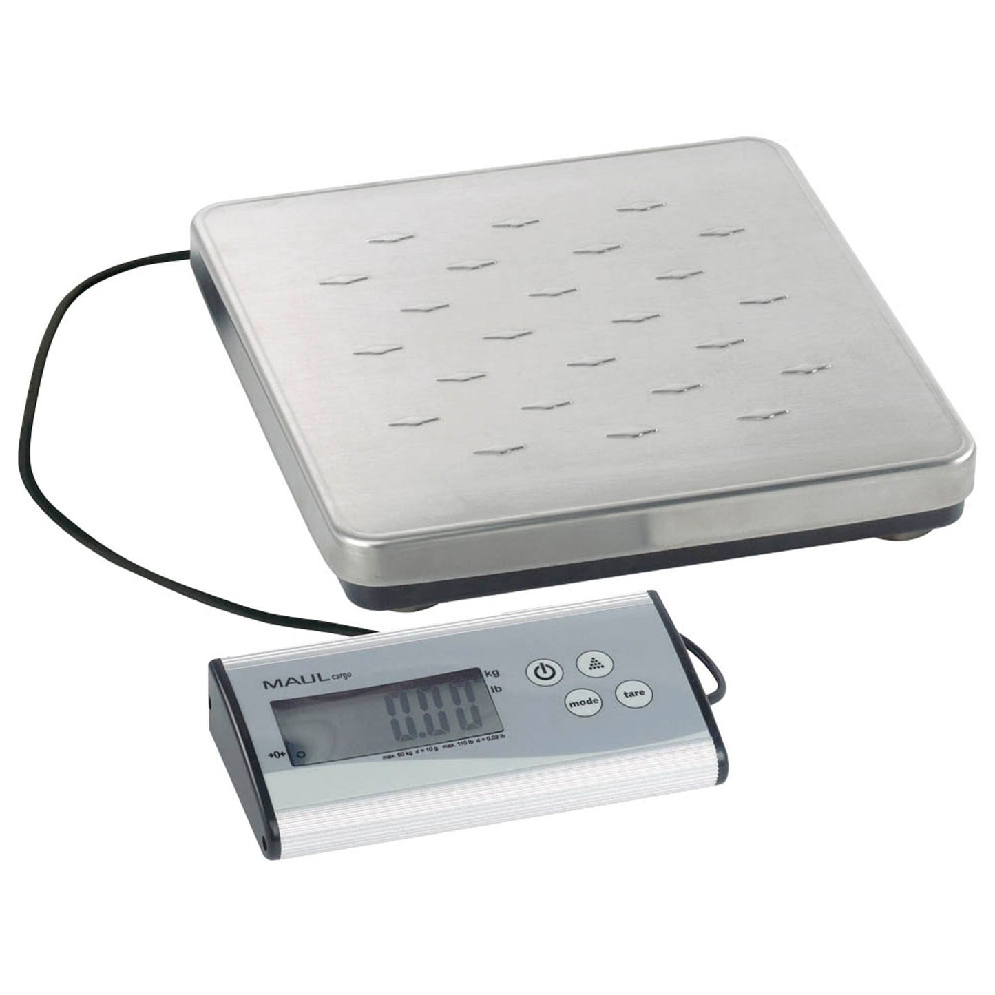 MAUL Paketwaage cargo 50,0 kg silber für max. 50,0 kg | 1795009