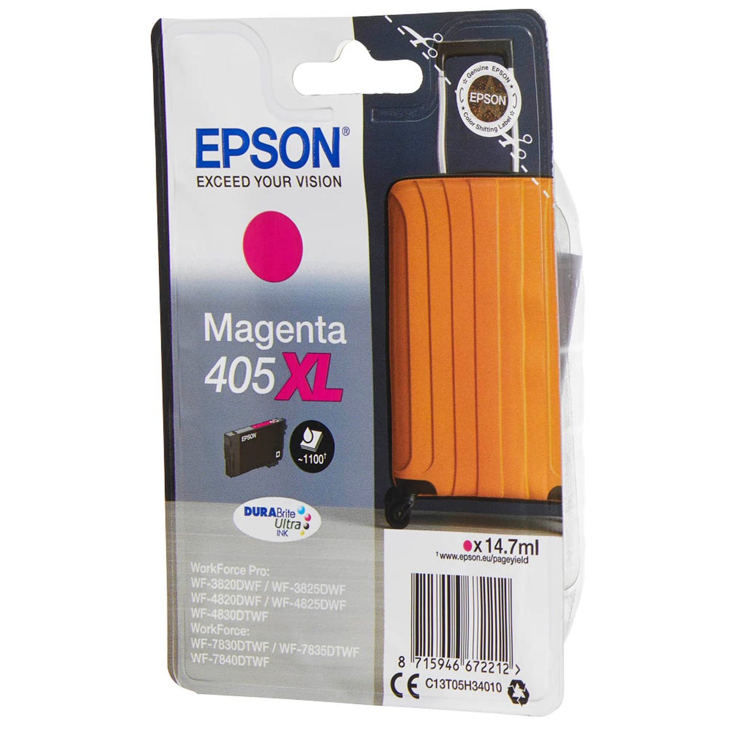EPSON 405XL / T05H3 magenta Druckerpatrone | C13T05H34010