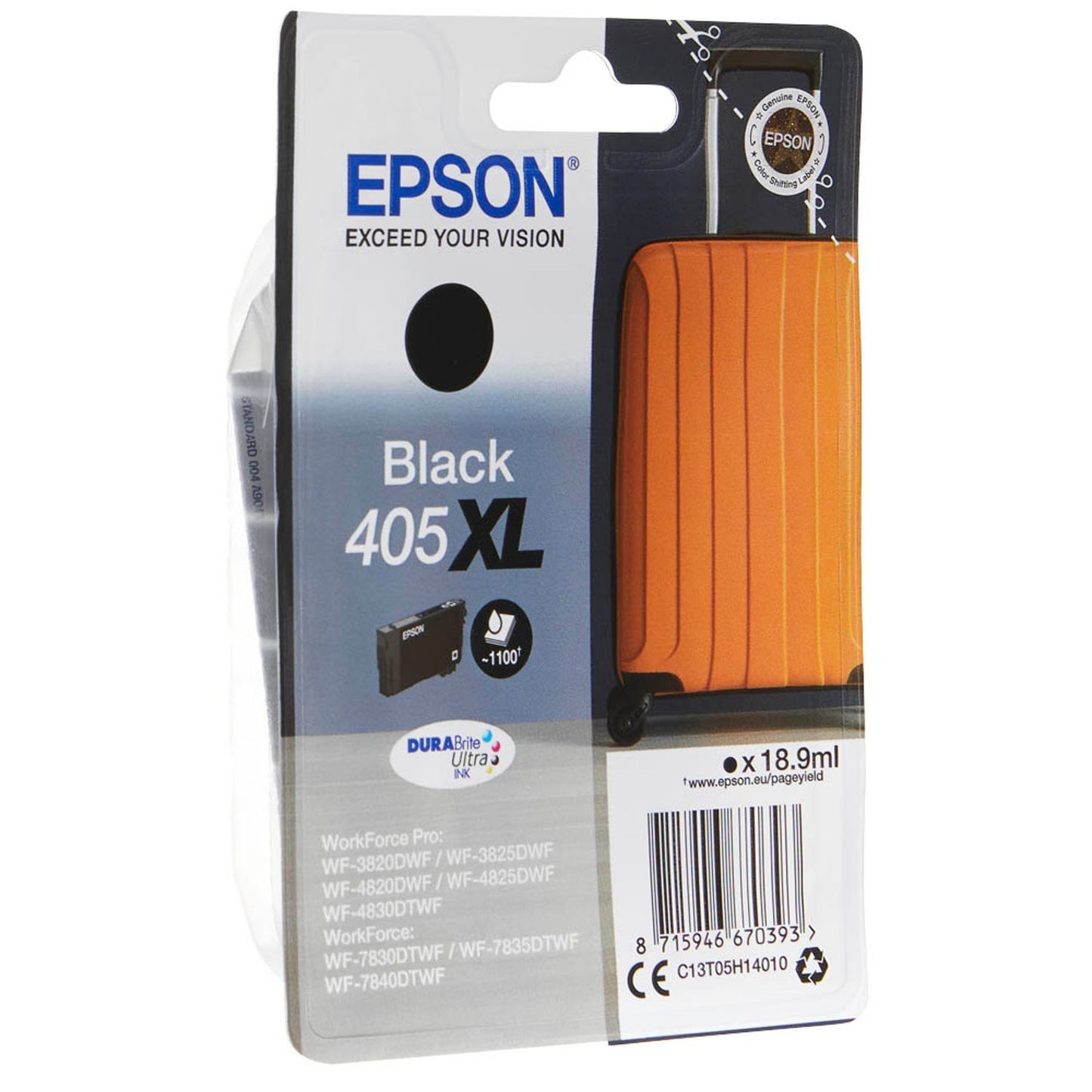 EPSON 405XL / T05H1 schwarz Druckerpatrone | C13T05H14010