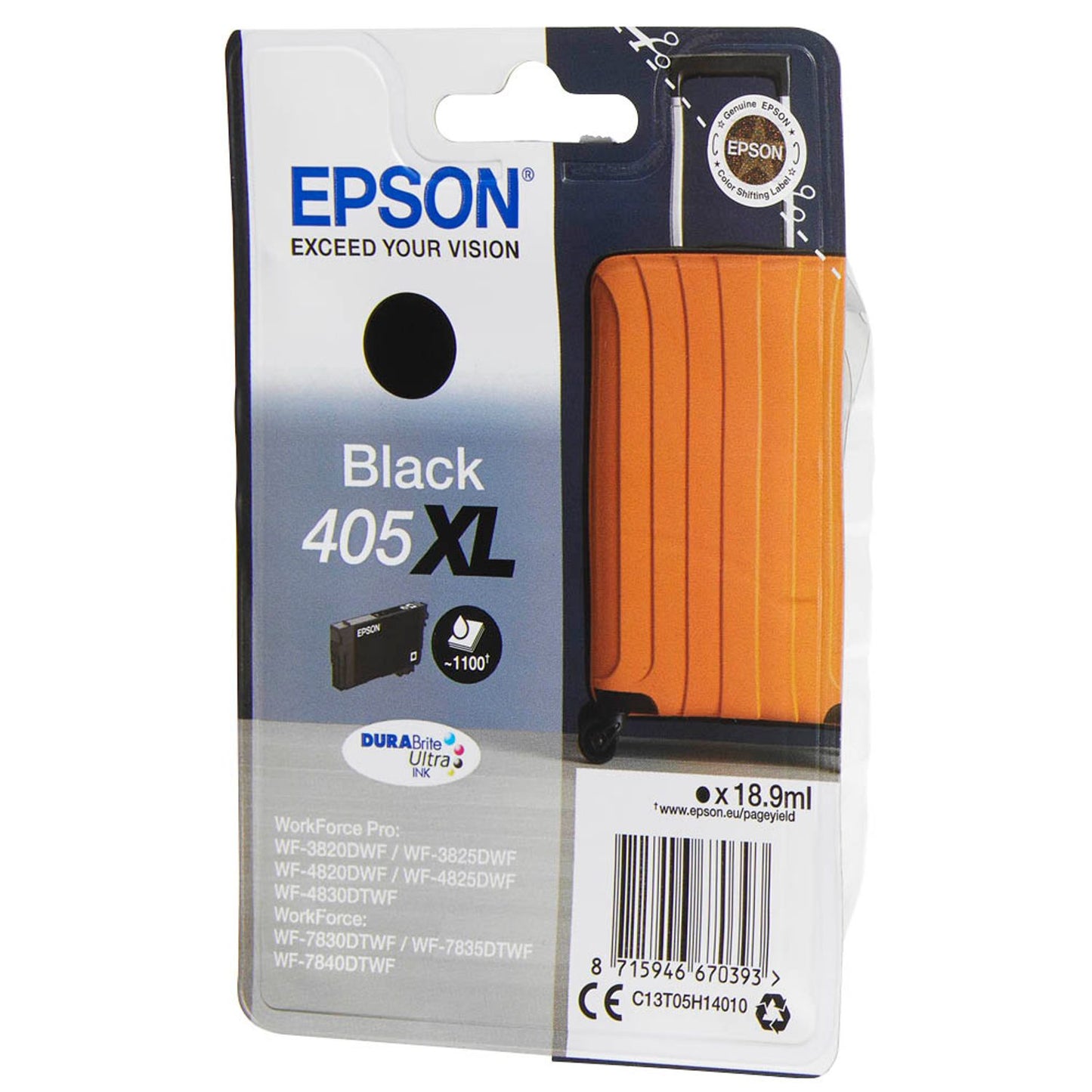 EPSON 405XL / T05H1 schwarz Druckerpatrone | C13T05H14010