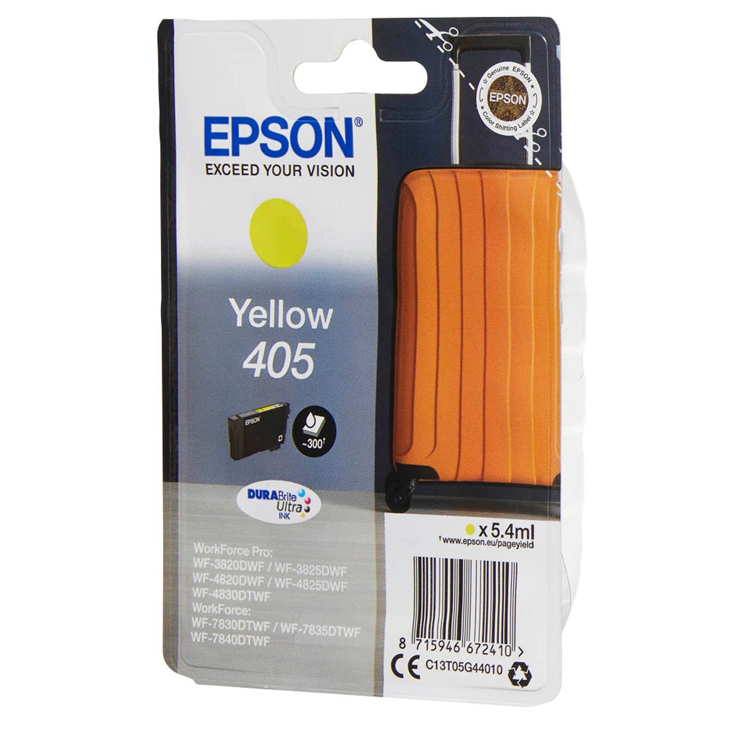 EPSON 405 / T05G4 gelb Druckerpatrone | C13T05G44010