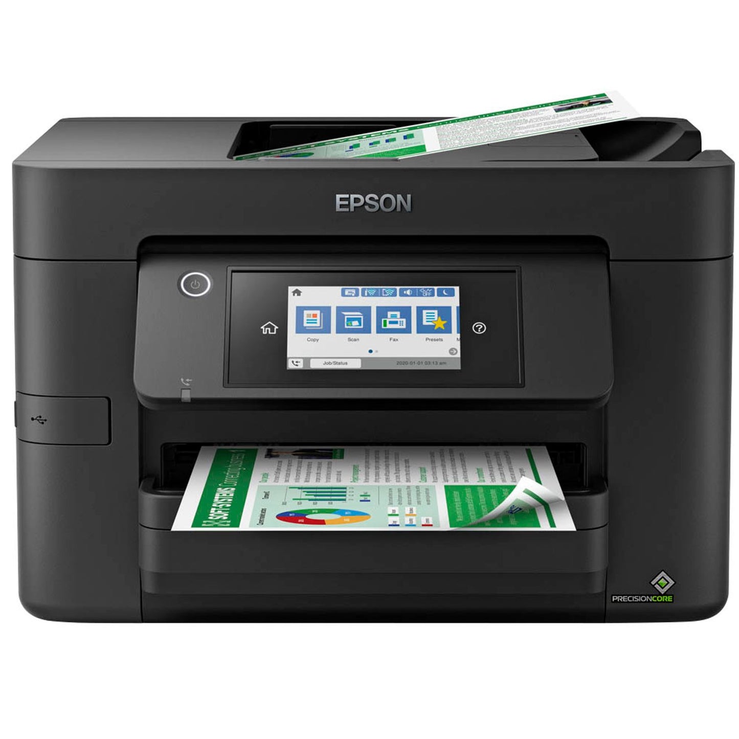 EPSON WorkForce Pro WF-4820DWF 4 in 1 Tintenstrahl-Multifunktionsdrucker schwarz | C11CJ06403