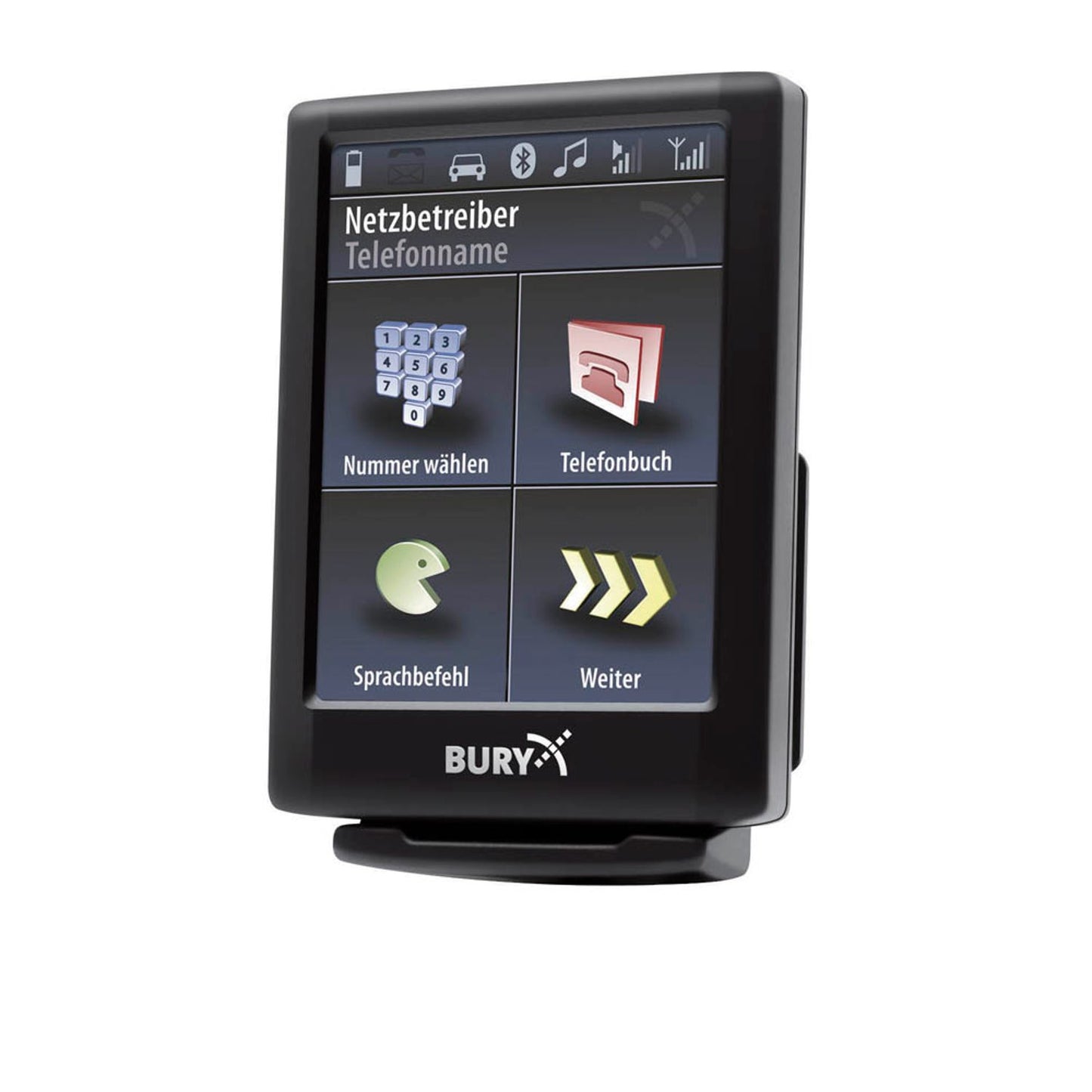 BURY CC 9056 Plus Freisprecheinrichtung schwarz | 1-57-1780-0