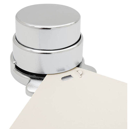 WEDO Klammerloses Heftgerät Green Emma chrom | 127154