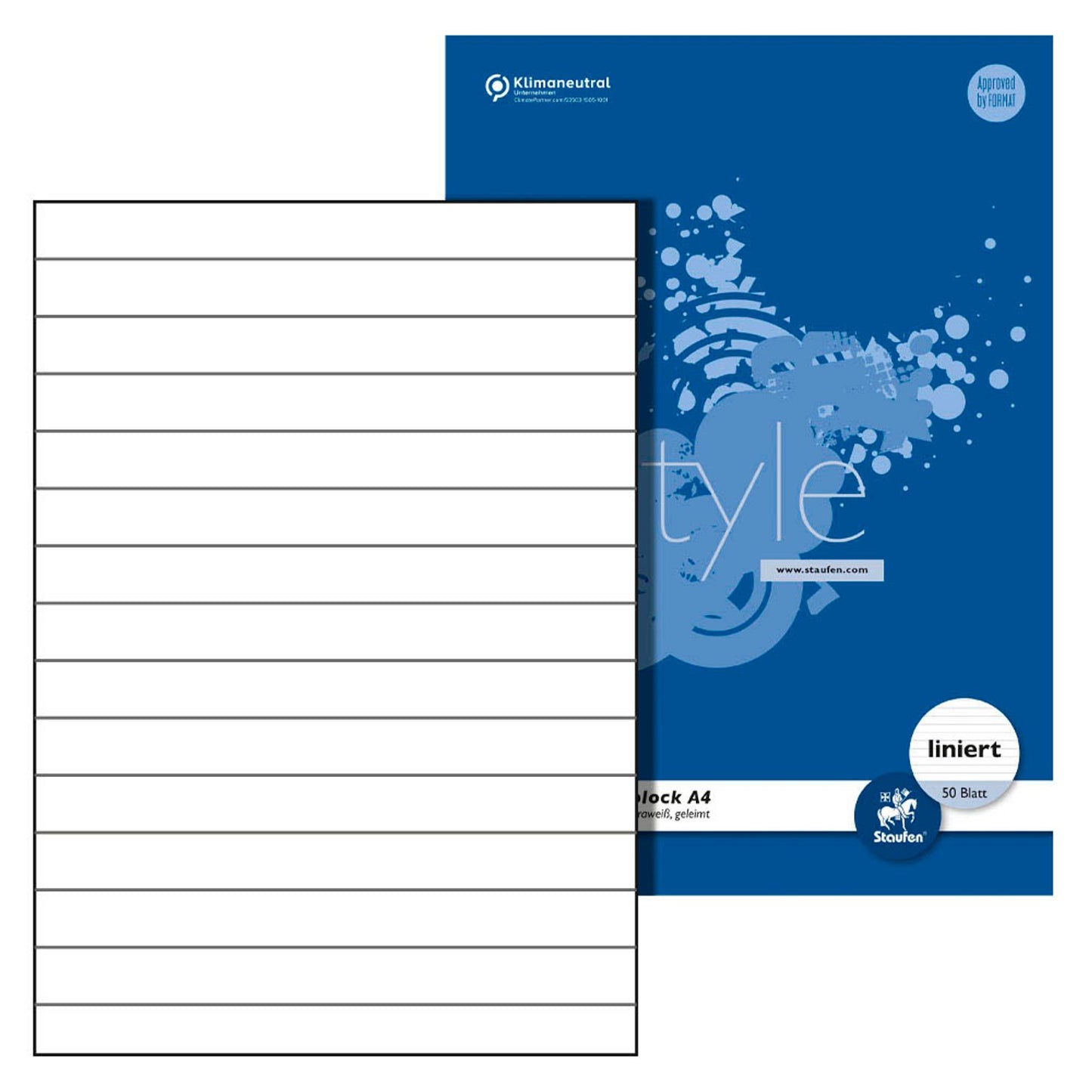 Staufen® Briefblock DIN A4