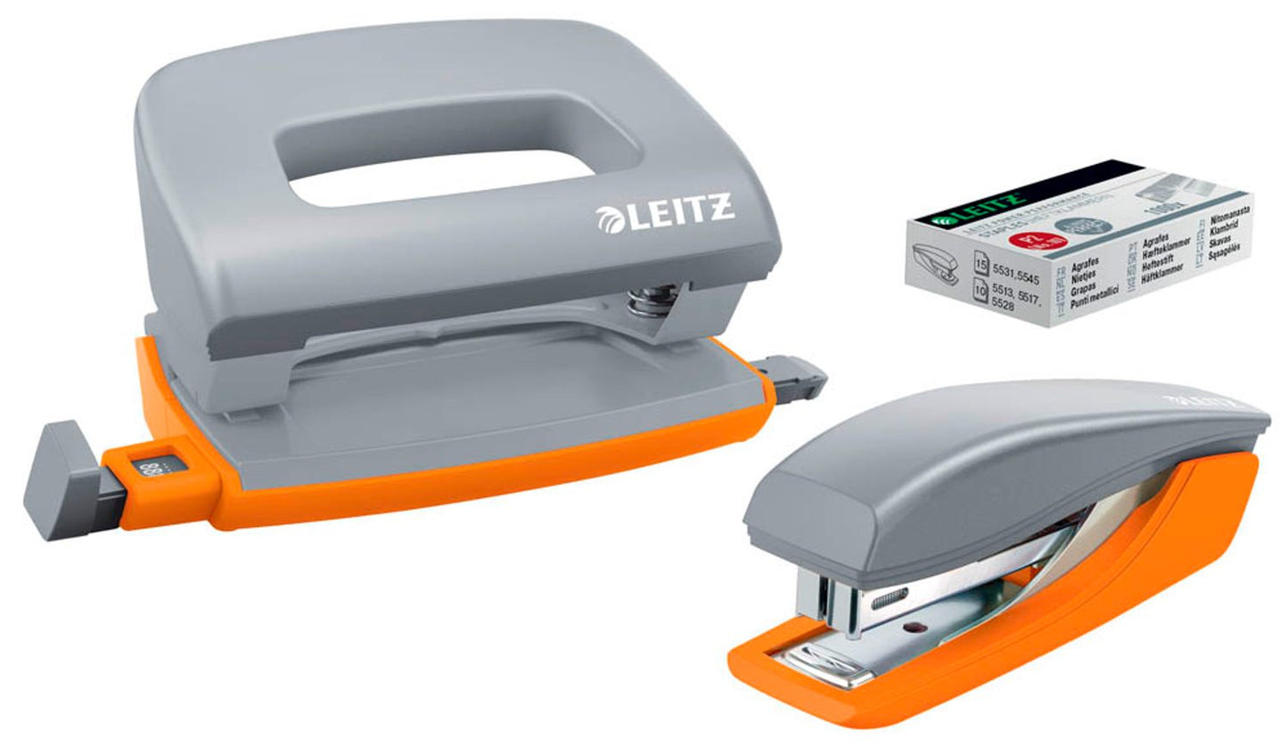 LEITZ Locher und Heftgeräte Set Urban Chic