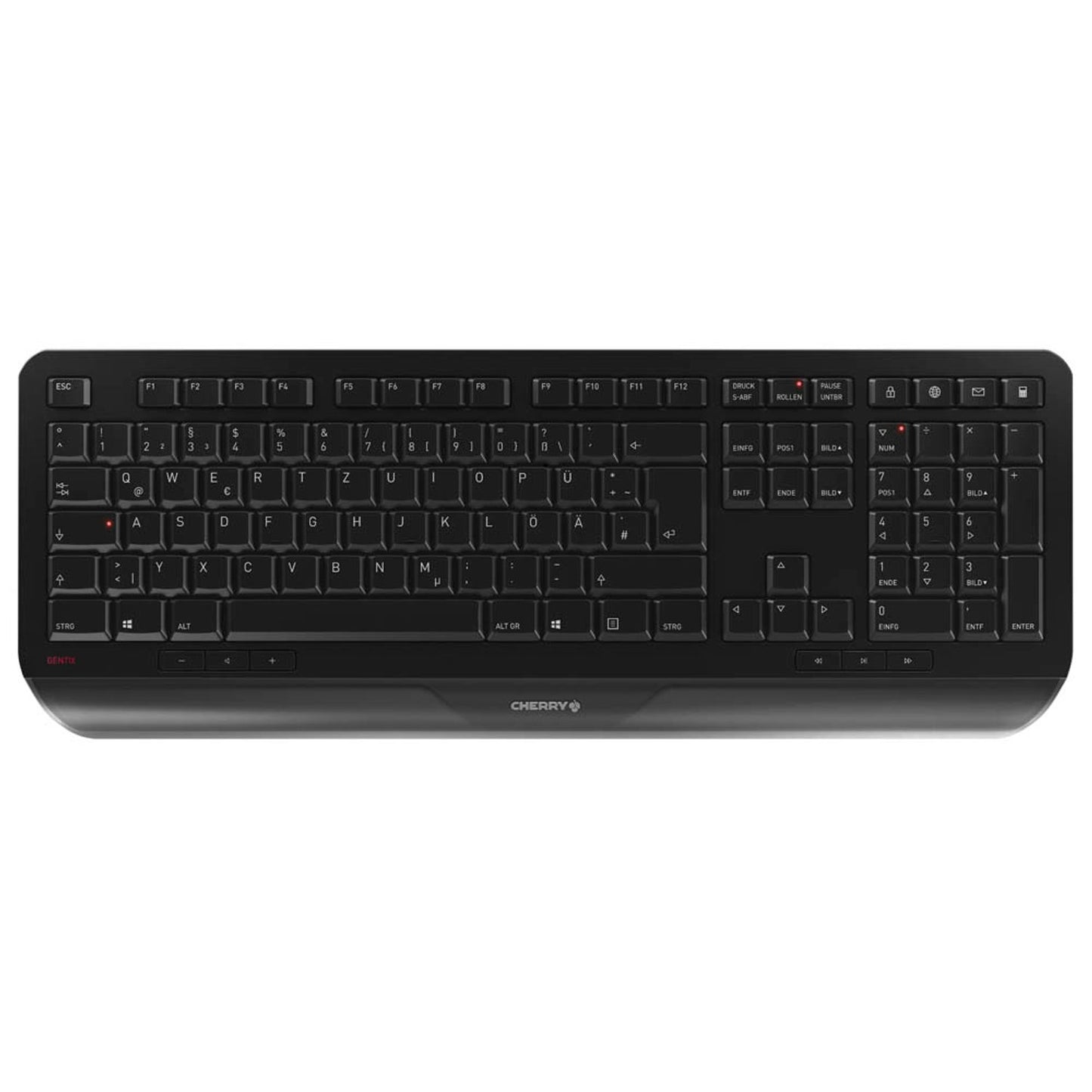 CHERRY GENTIX DESKTOP Tastatur-Maus-Set kabellos schwarz | JD-7000DE-2