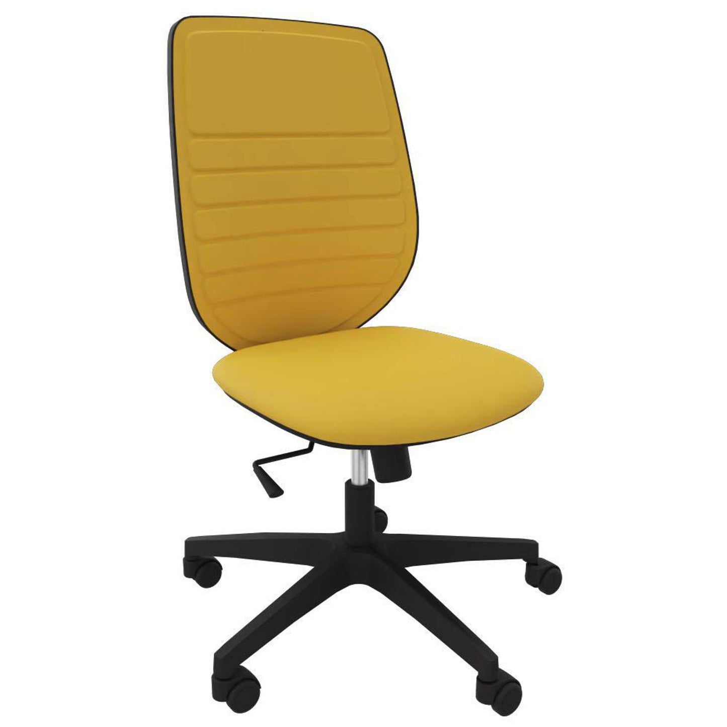 Quadrifoglio Bürostuhl Okay Stoff, Gestell schwarz