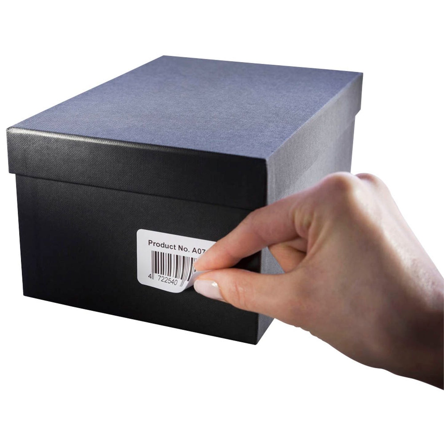 AVERY Zweckform Etikettenrolle für Etikettendrucker weiß, 57,0 x 32,0 mm, 1 x 1.000 Etiketten | AS0722540 | 1 Pack = 1.000 Etiketten