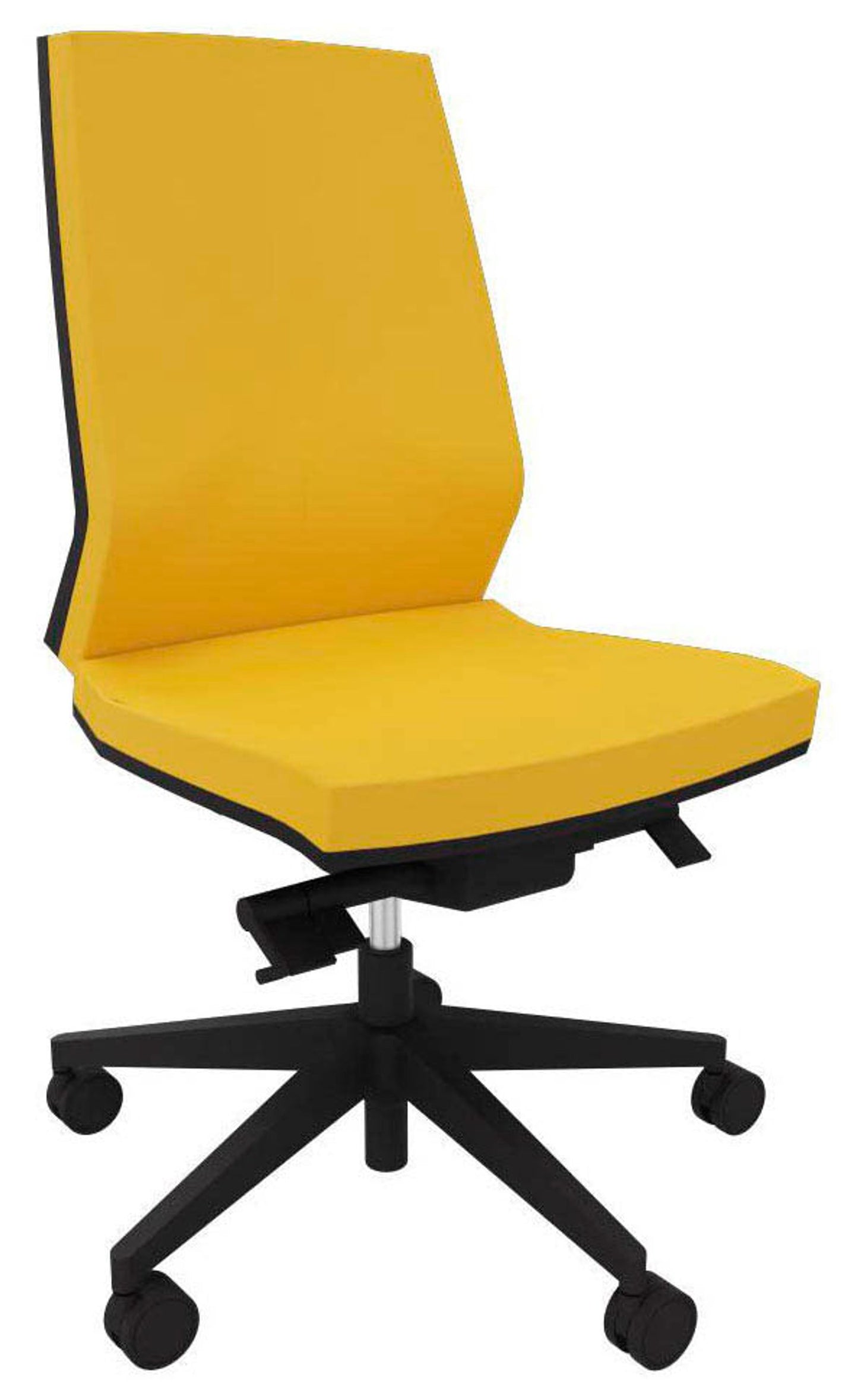Quadrifoglio Bürostuhl Omnia Stoff, Gestell schwarz