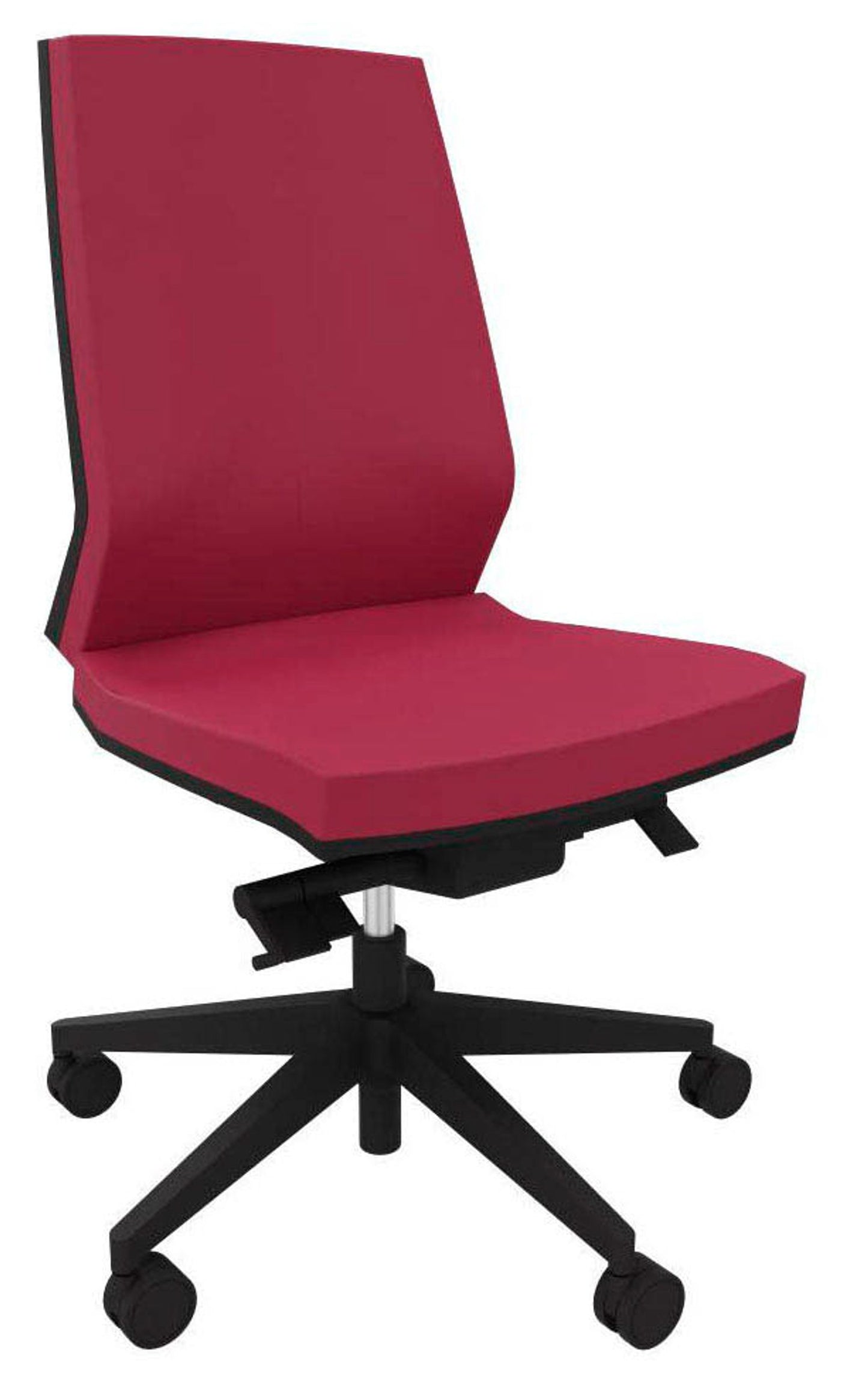 Quadrifoglio Bürostuhl Omnia Stoff, Gestell schwarz