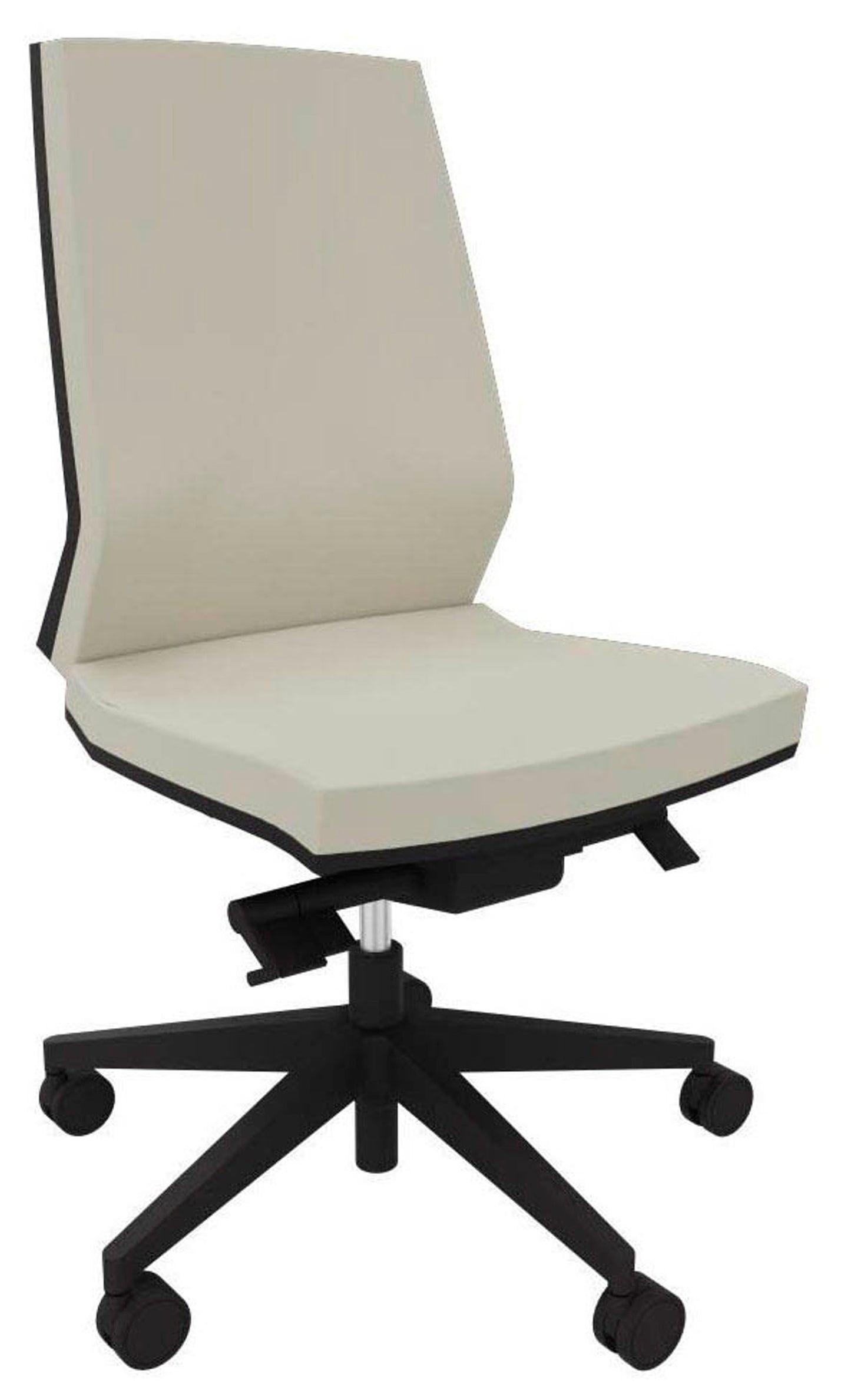 Quadrifoglio Bürostuhl Omnia Stoff, Gestell schwarz