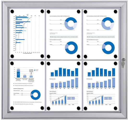 Showdown® Displays Schaukasten S alu DIN A4