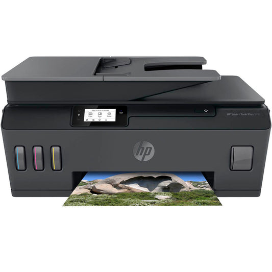 HP Smart Tank Plus 570 Wireless All-in-One 3 in 1 Tintenstrahl-Multifunktionsdrucker grau | 5HX14A