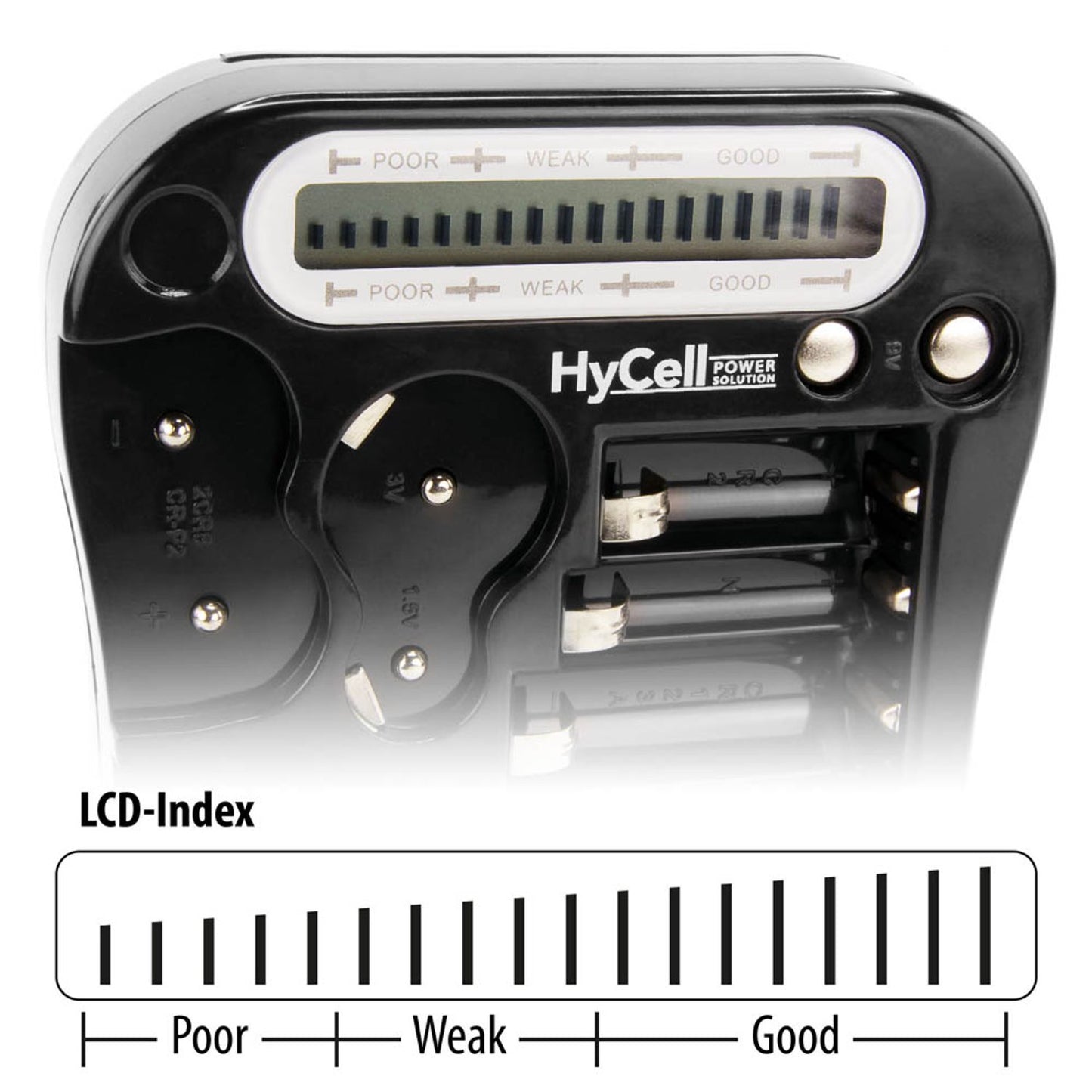 HyCell LCD Batterietester | 1900-0037