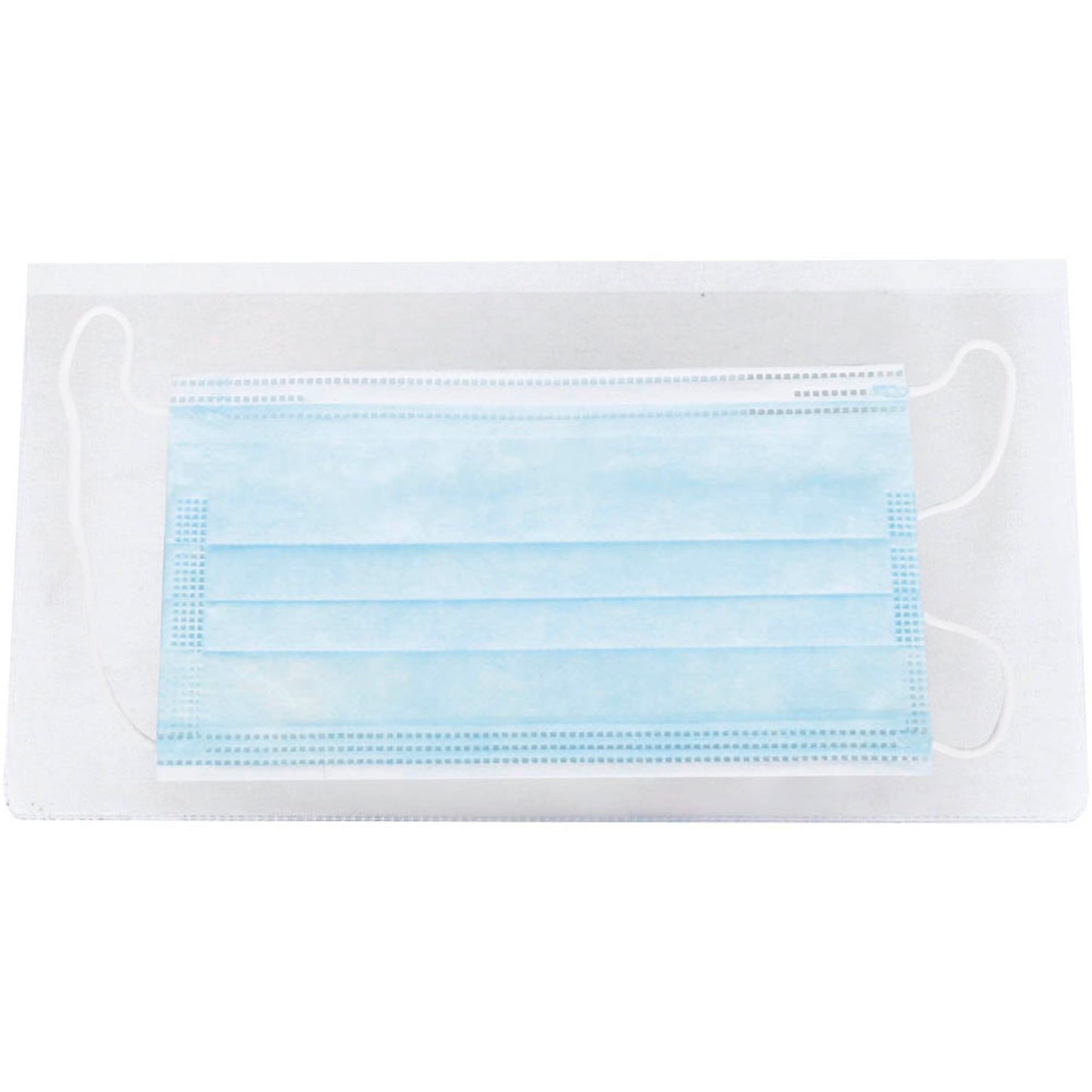 tarifold Maskentaschen antimikrobiell DIN lang transparent genarbt 0,12 mm | 335104 | 1 Pack = 6 St.