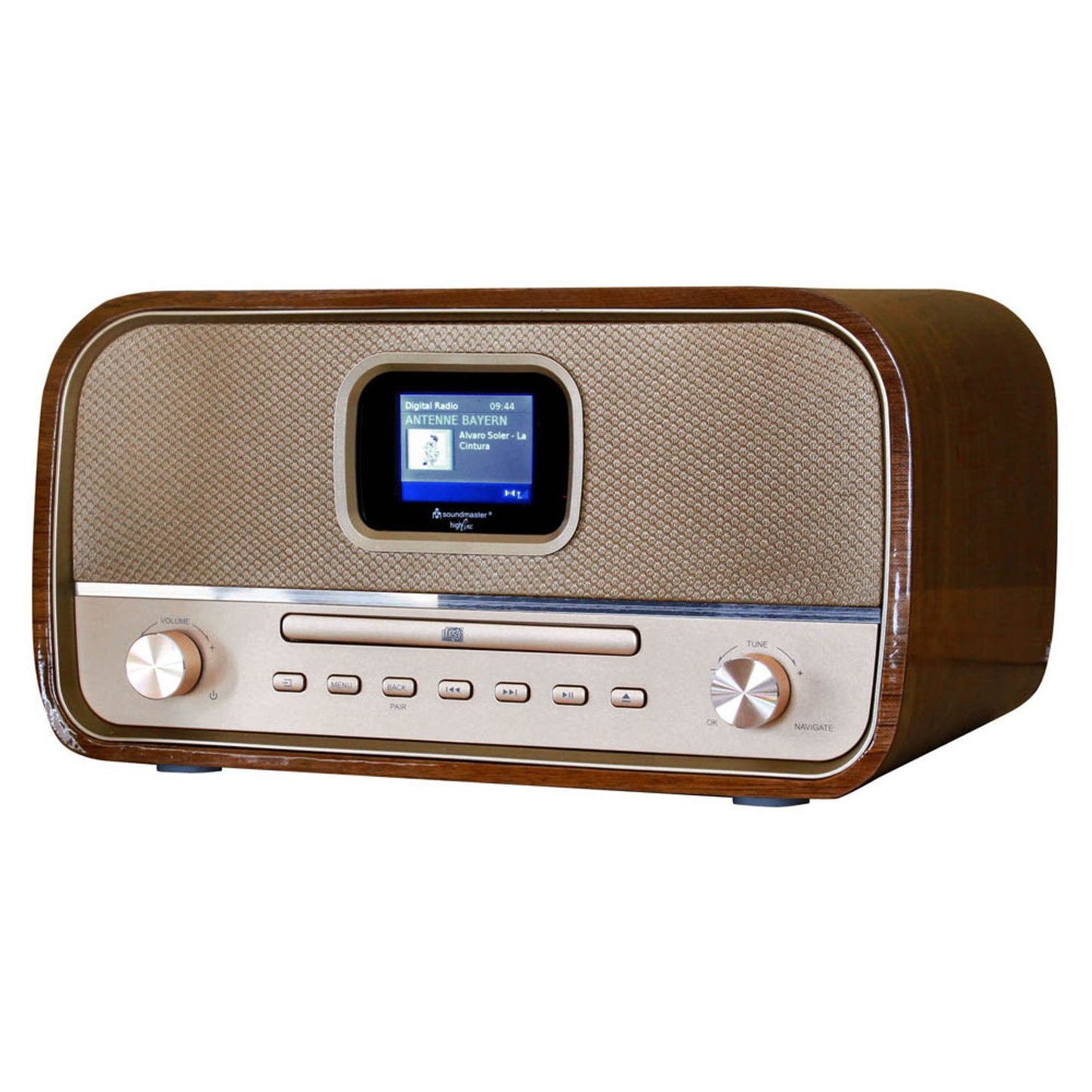 soundmaster HiFi-Anlage braun | DAB970BR1