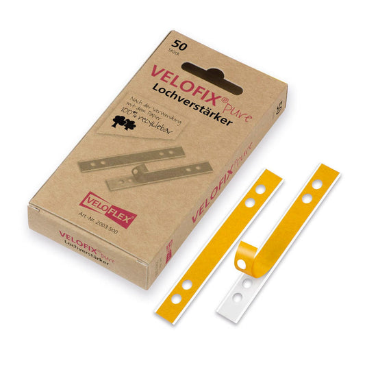VELOFLEX Lochverstärker VELOFIX®pure weiß | 2003500 | 1 Pack = 50 St.