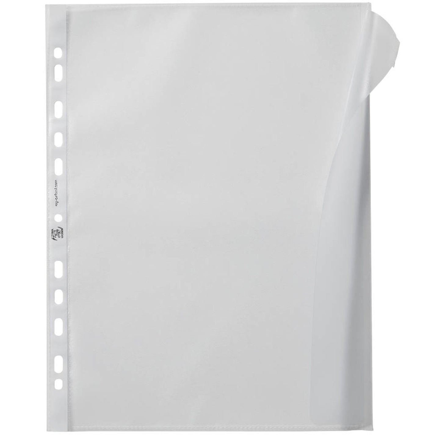 OXFORD Prospekthüllen DIN A4 transparent genarbt 0,09 mm | 100460999 | 1 Pack = 10 St.