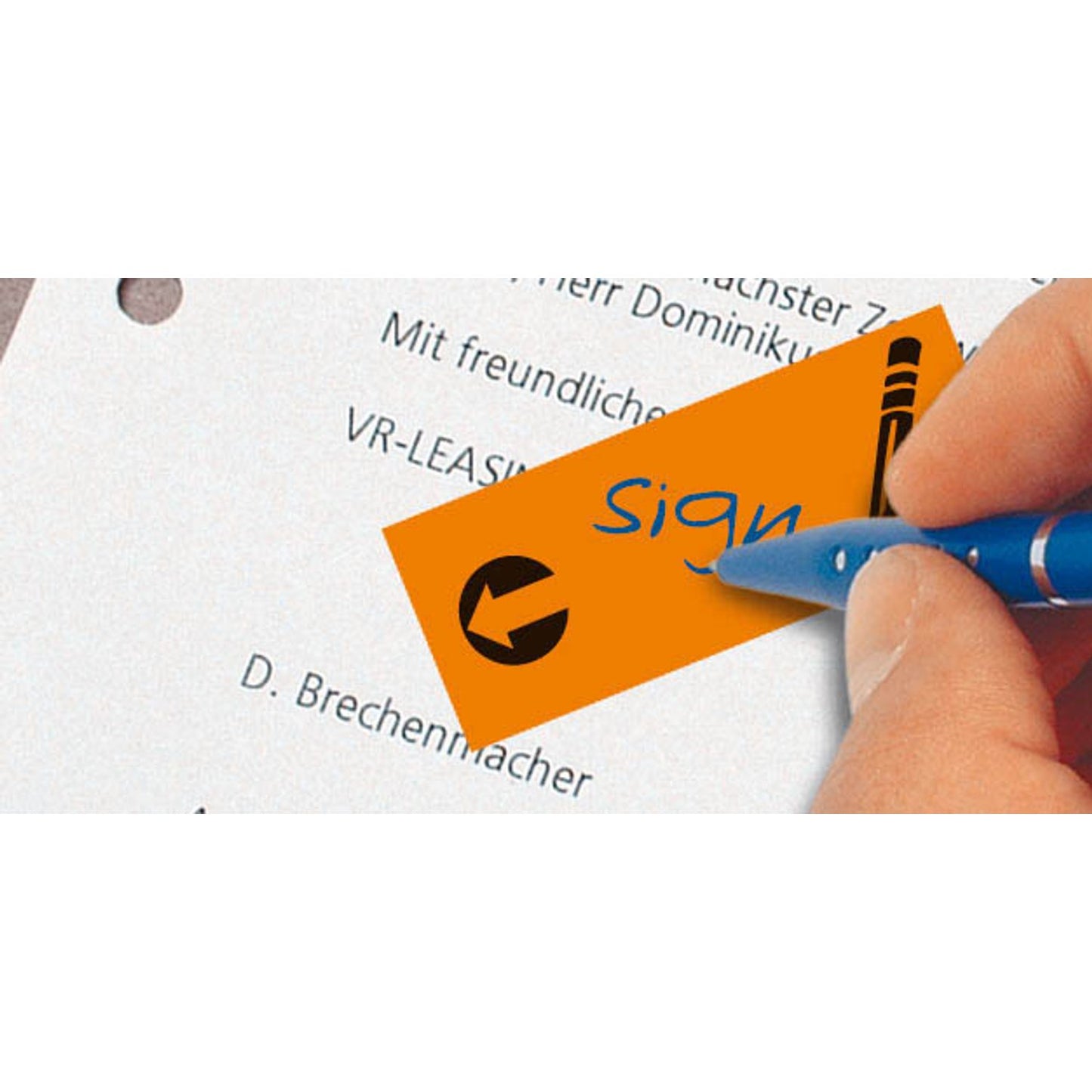 SIGEL SYMBOL Haftmarker farbsortiert "Symbole" 4x 40 Streifen | HN635 | 1 Pack = 4x 40 Streifen