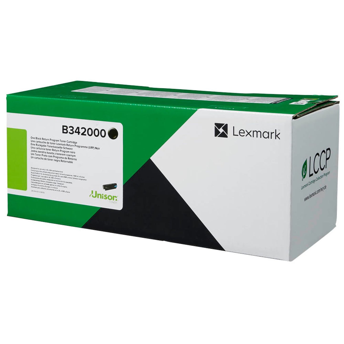 Lexmark schwarz Toner | B342000