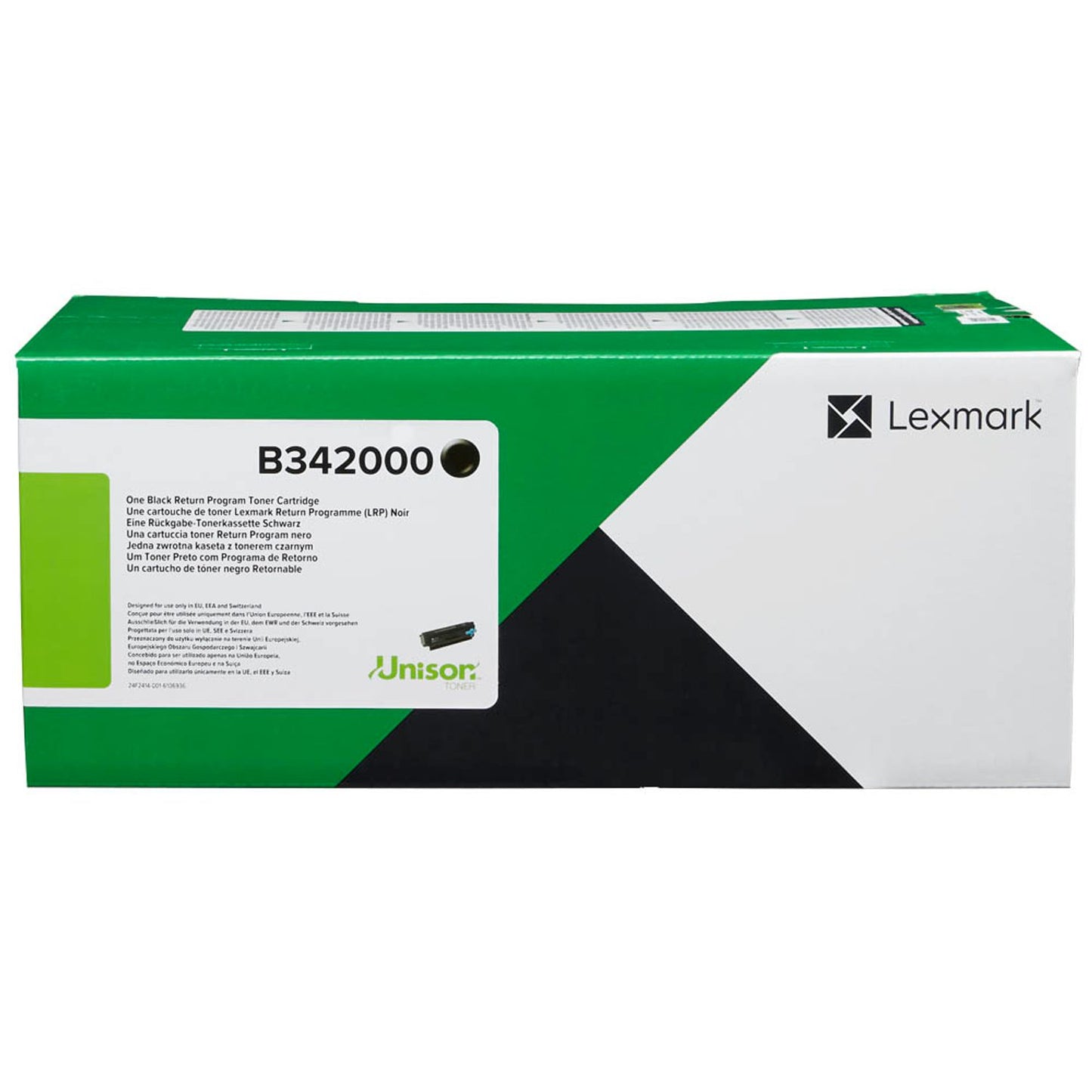 Lexmark schwarz Toner | B342000