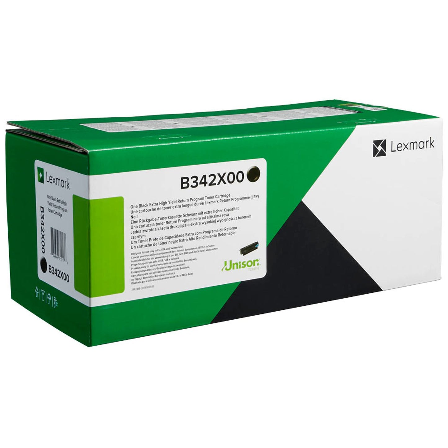 Lexmark schwarz Toner | B342X00