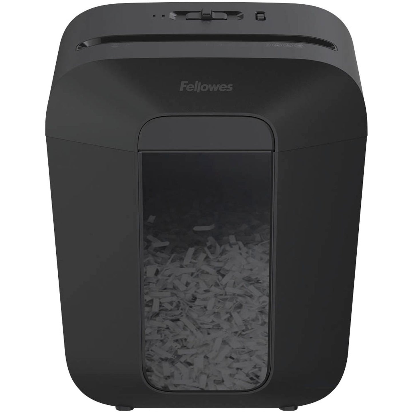 Fellowes Powershred LX45 Aktenvernichter mit Partikelschnitt P-4, 4 x 37 mm, bis , schwarz | 4400501