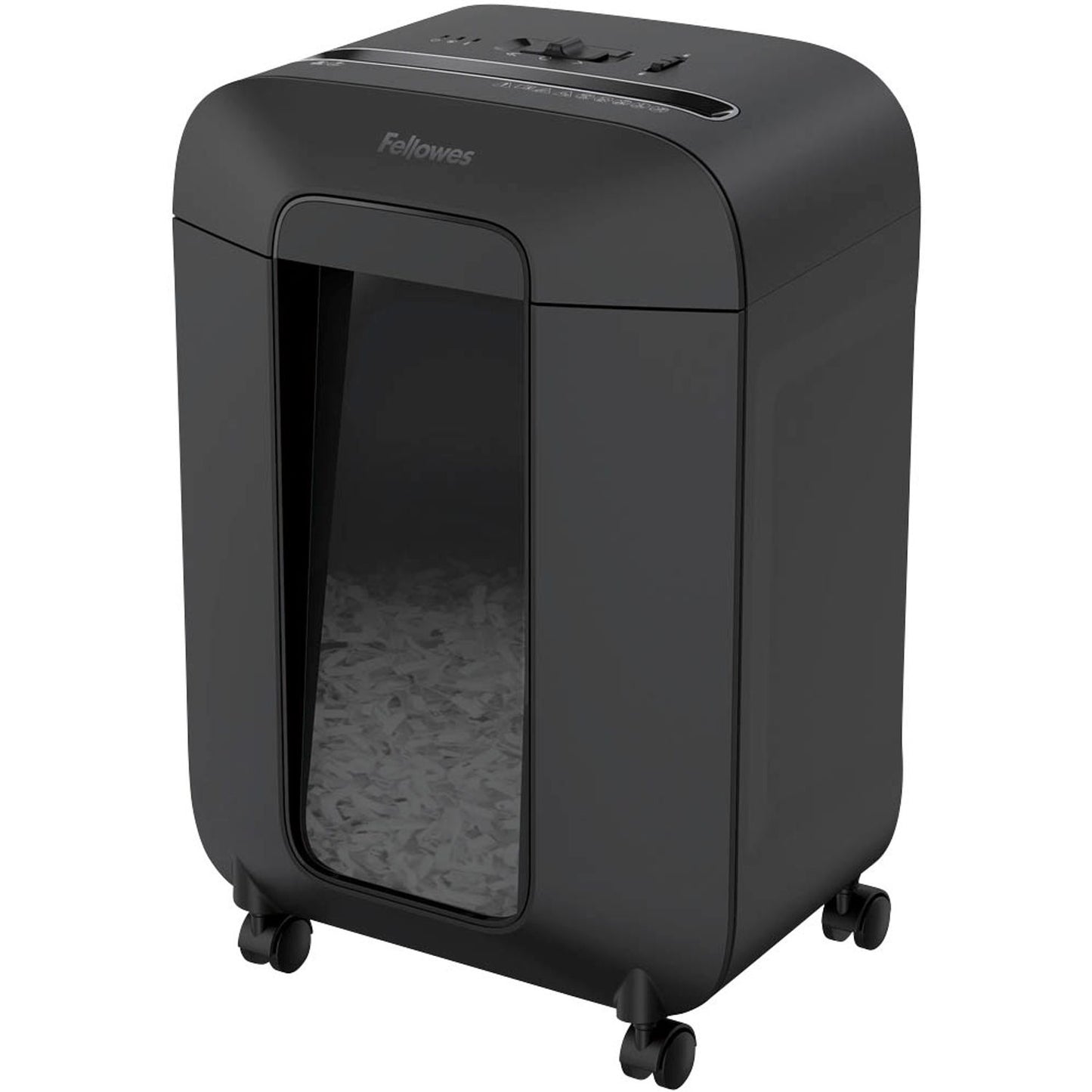 Fellowes Powershred LX85 Aktenvernichter mit Partikelschnitt P-4, 4 x 40 mm, bis , schwarz | 4400801