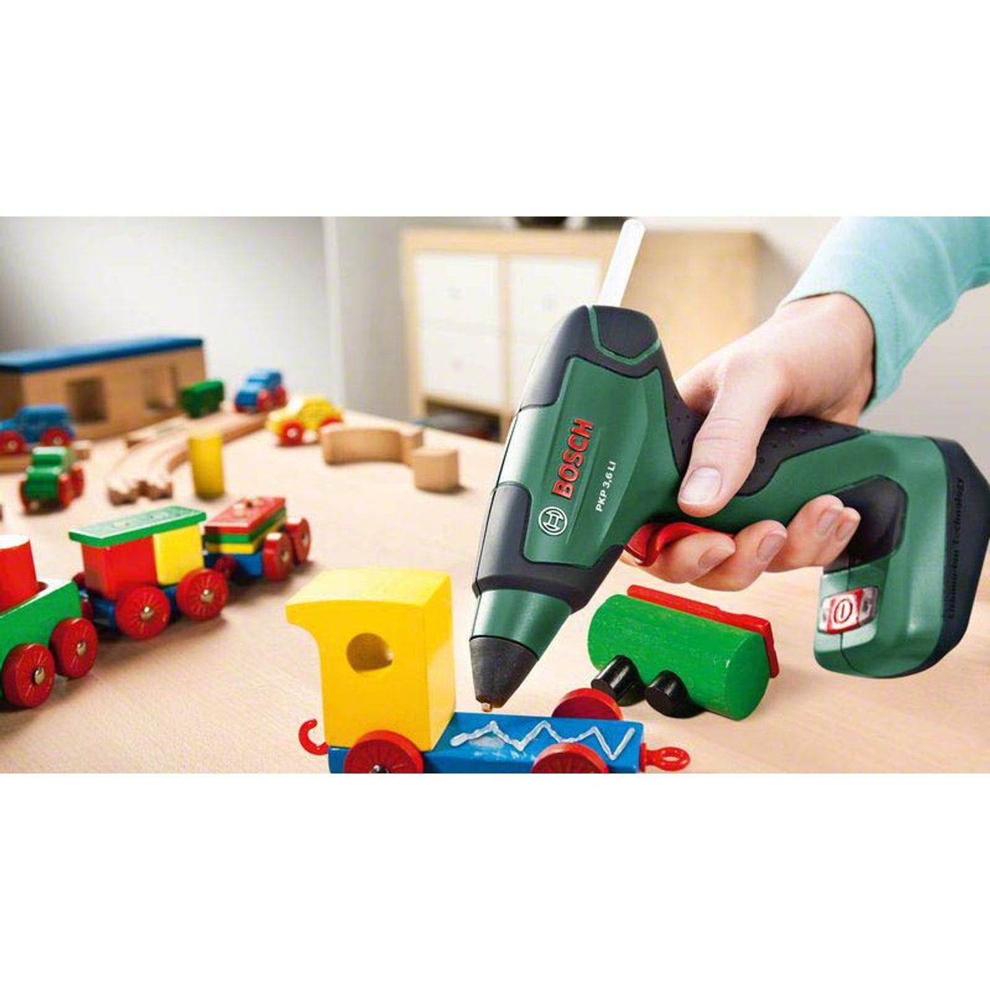 BOSCH PKP 3.6 LI Akku-Heißklebepistole grün | 603264600