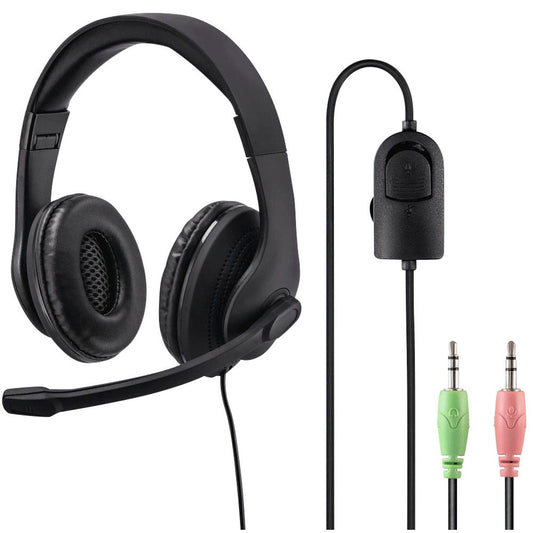hama HS-P200 Headset schwarz | 139923