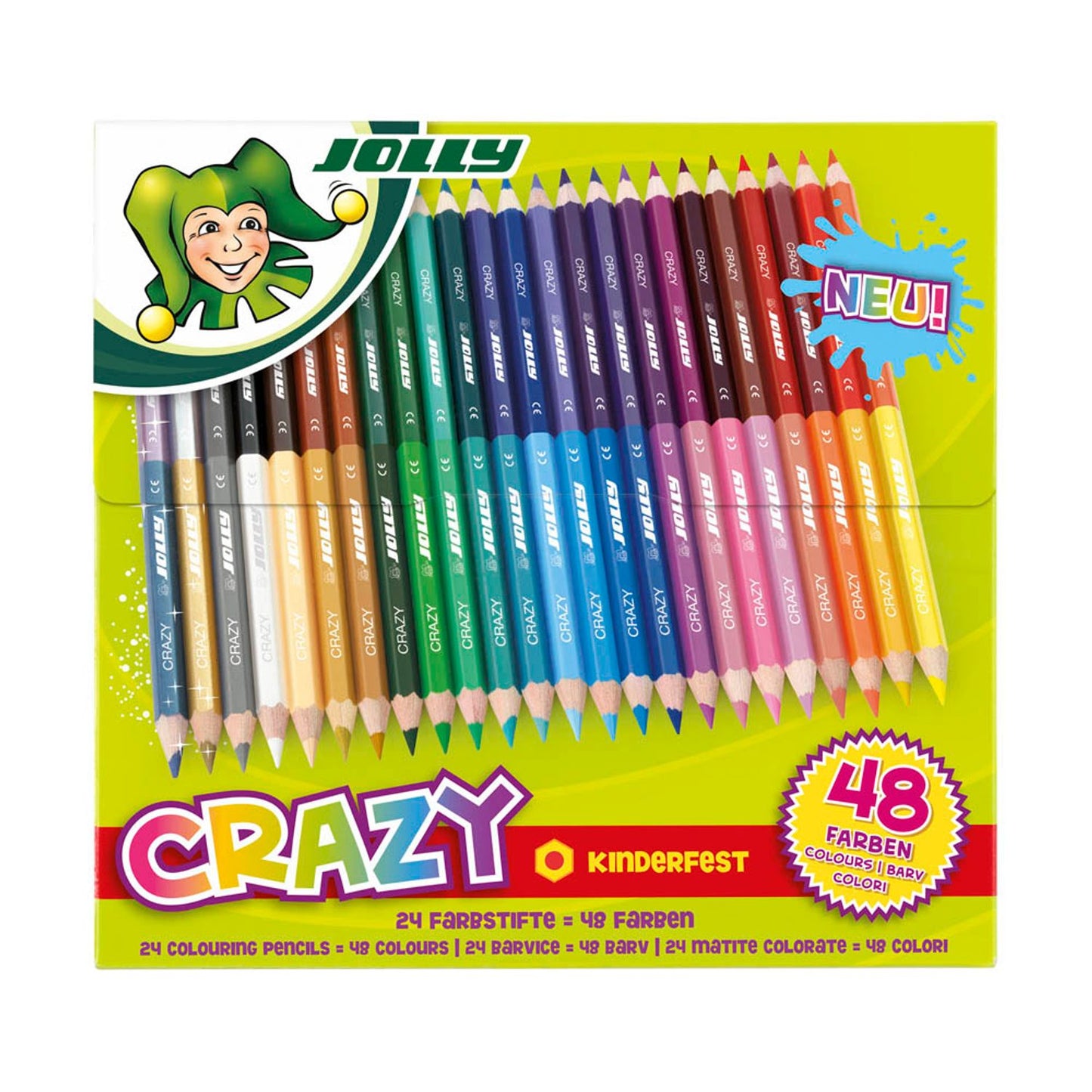 JOLLY Supersticks Crazy Buntstifte farbsortiert