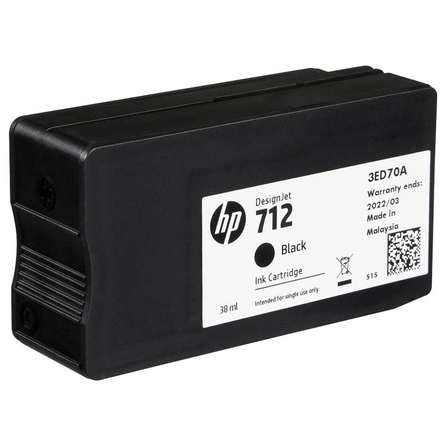 HP 712 () schwarz Druckerpatrone | 3ED70A