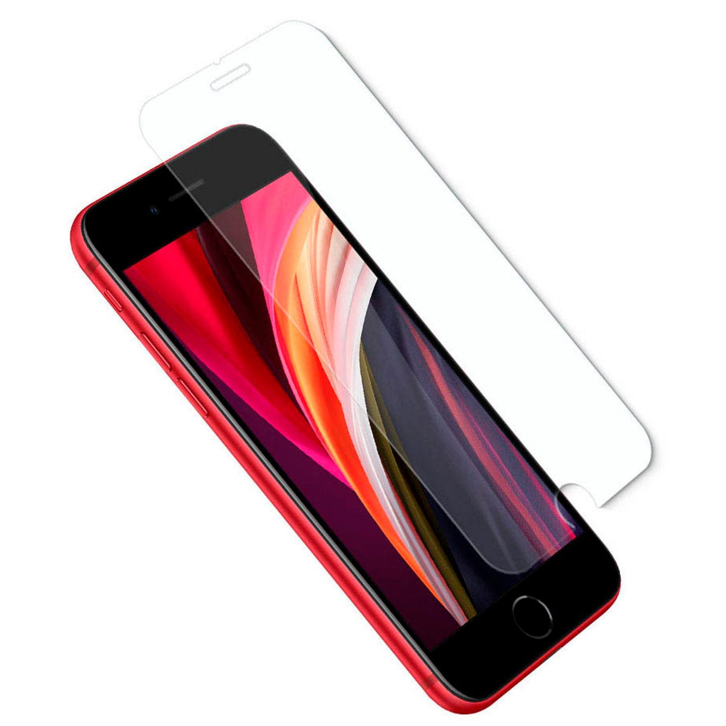 WOODCESSORIES Panzerglas Display-Schutzglas für Apple iPhone SE 2. Gen (2020), iPhone SE 3. Gen (2022) | GLA018