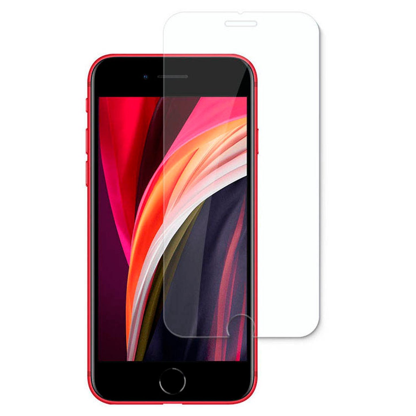 WOODCESSORIES Panzerglas Display-Schutzglas für Apple iPhone SE 2. Gen (2020), iPhone SE 3. Gen (2022) | GLA018