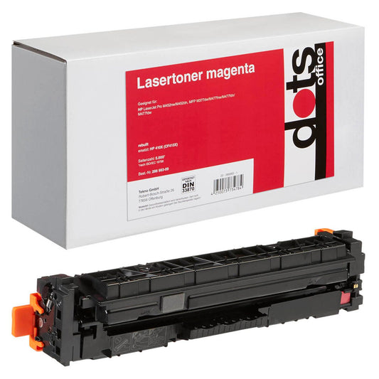 dots magenta Toner kompatibel zu HP 410X (CF413X) | 2538,3006-DOTS