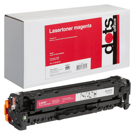 dots magenta Toner kompatibel zu HP 312A (CF383A) | 2528,0006-DOTS