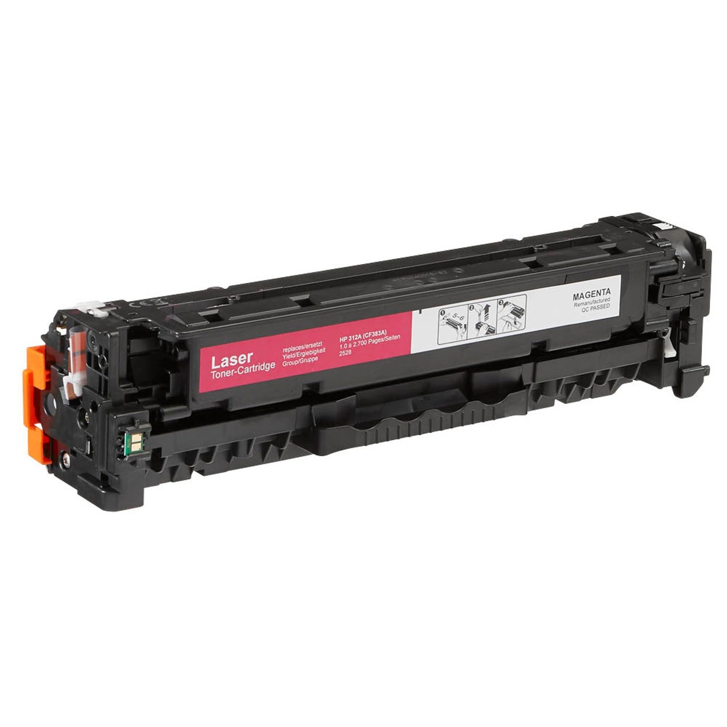 dots magenta Toner kompatibel zu HP 312A (CF383A) | 2528,0006-DOTS