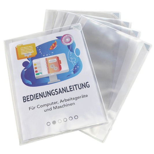 tarifold Dokumentenhüllen selbstklebend Kang easy clic transparent A4 | 194715 | 1 Pack = 5 St.